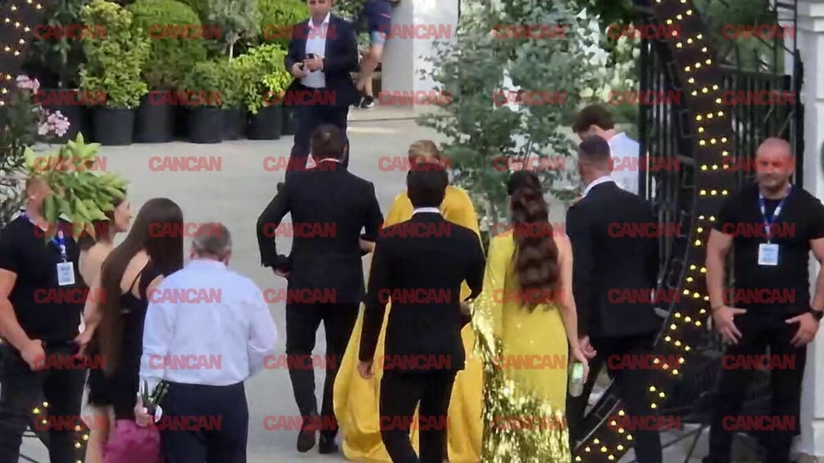 Gică Hagi alături de Marilena Hagi și Ianis Hagi alături de Elena Hagi