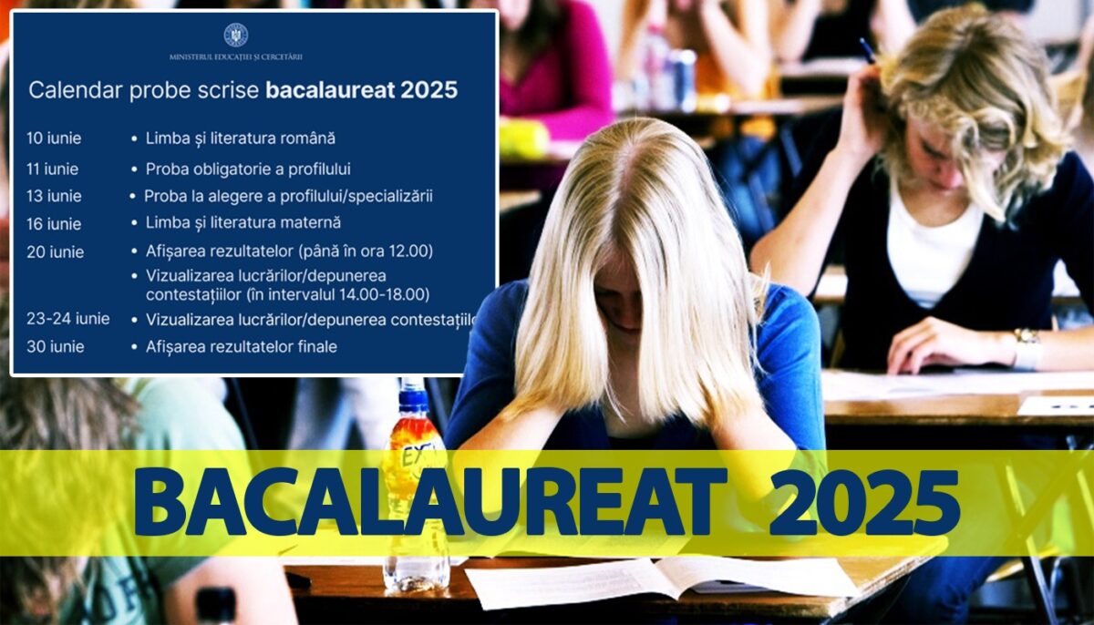 BACALAUREAT 2025 | Subiectele, baremele și primele rezultate. Anul acesta, poți afla primul AICI ce notă ai luat la Bac