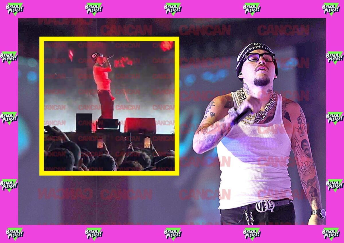 Show cu lanțul cu clopot de 300.000 € la brâu! Imagini fabuloase cu celebrul rapper american, Yeat, pe scenă la Beach, Please!