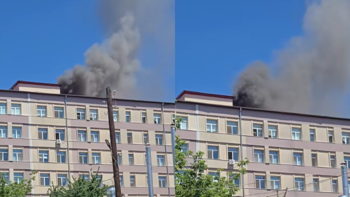 Požar v porodnišnici Cuza Vodă v Iașiju, pacienti evakuirani