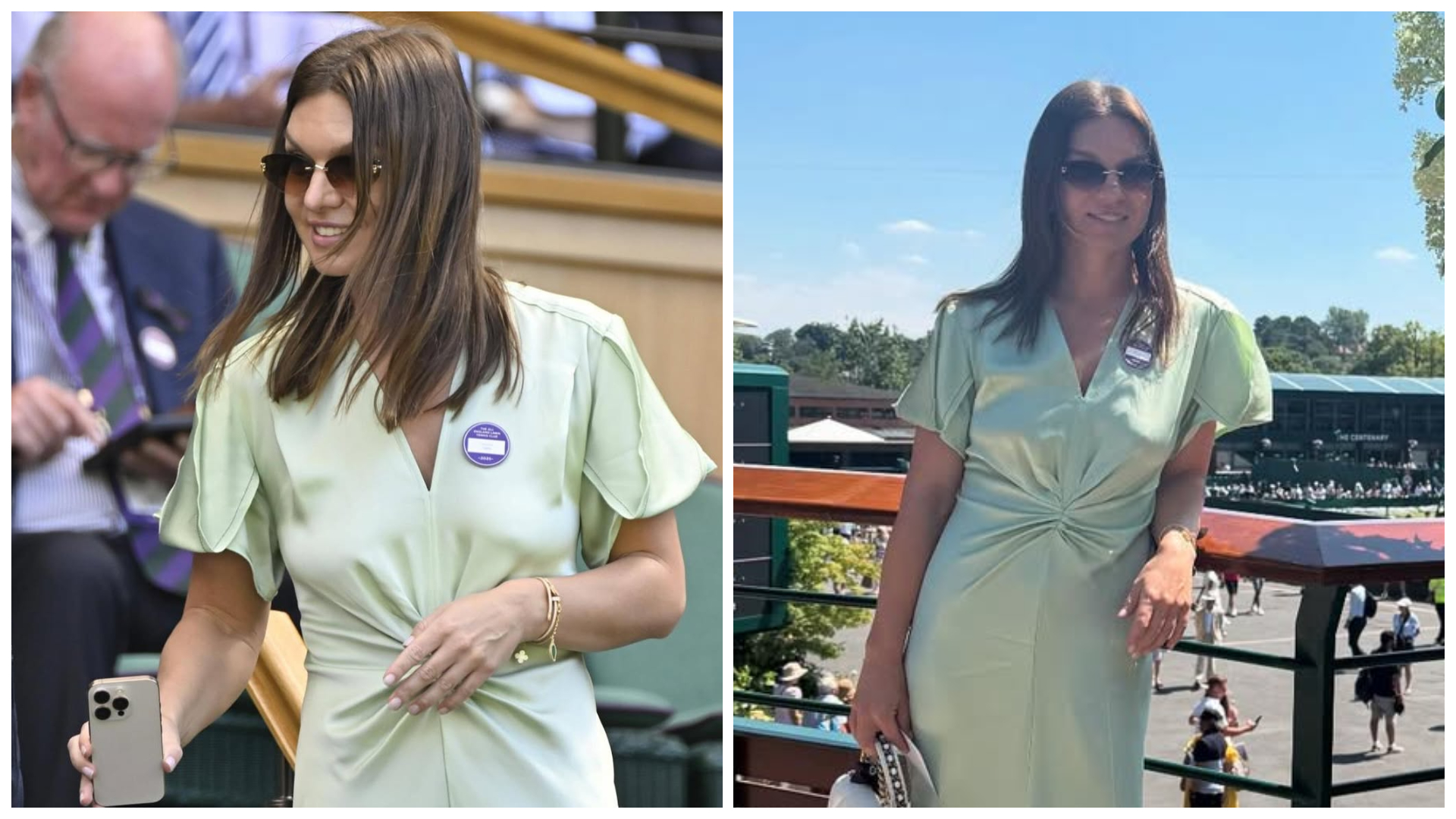 Câți euro costă rochia pe care Simona Halep a purtat-o la Wimbledon 2025. E creația Victoriei Beckham!