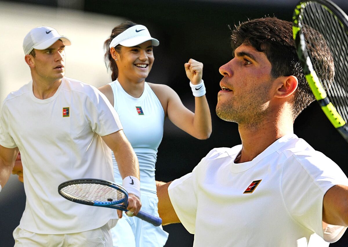 Imagine Stire Triunghi amoros la Wimbledon? Inima Emmei Răducanu, disputată de doi bărbați celebri! Unul o urmărește din tribune, altul o provoacă pe teren | 2review.ro