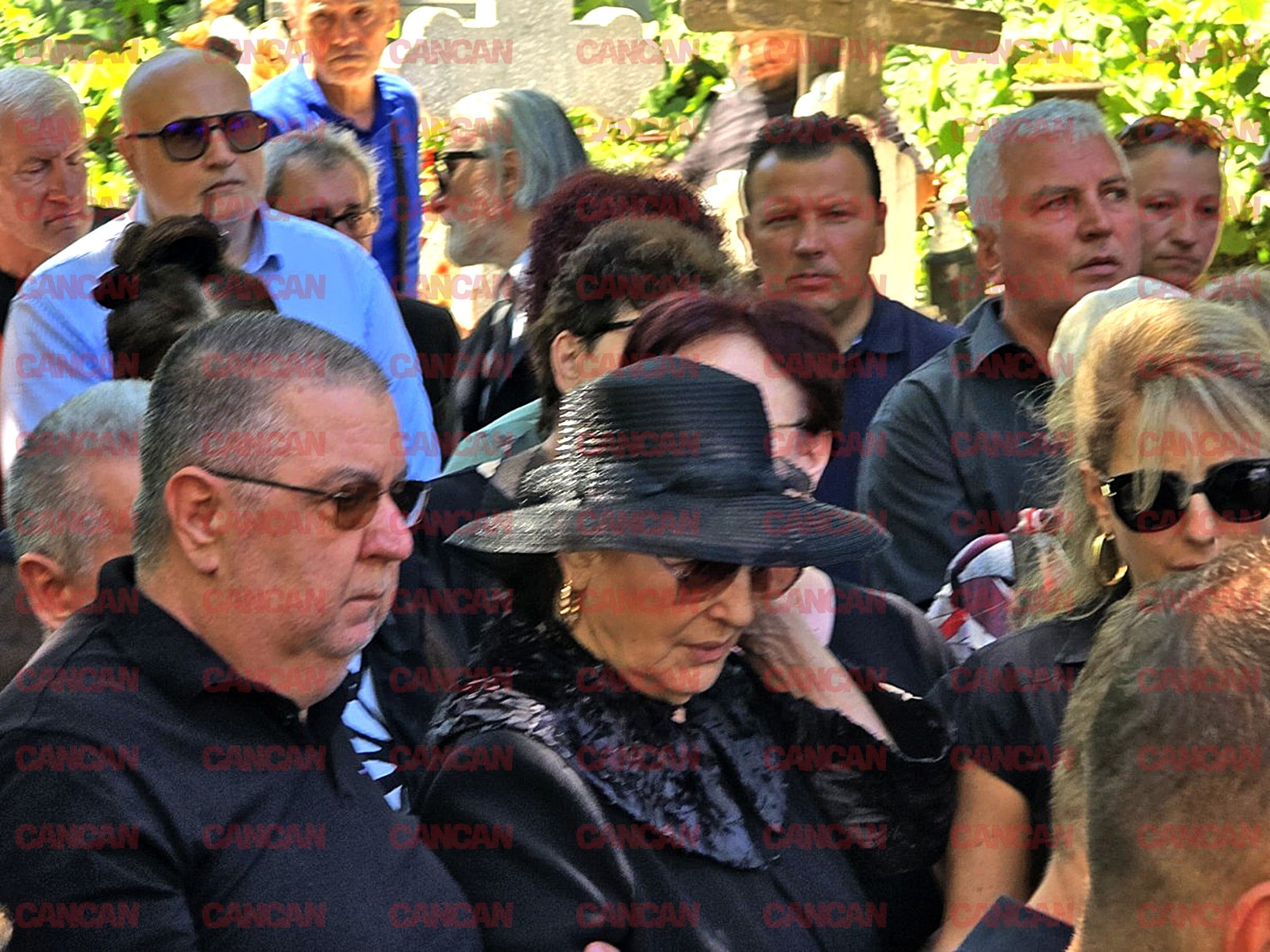 Irina Loghin, devastată de durere la înmormântarea soțului ei, Ion Cernea