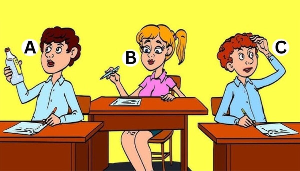 Imagine Stire Test de inteligență | Care dintre acești 3 elevi a copiat la Bacalaureat? | 2review.ro