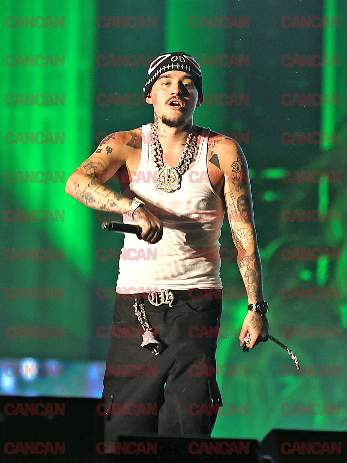 Rapperul Yeat a urcat pe scenă, la Beach, Please. 