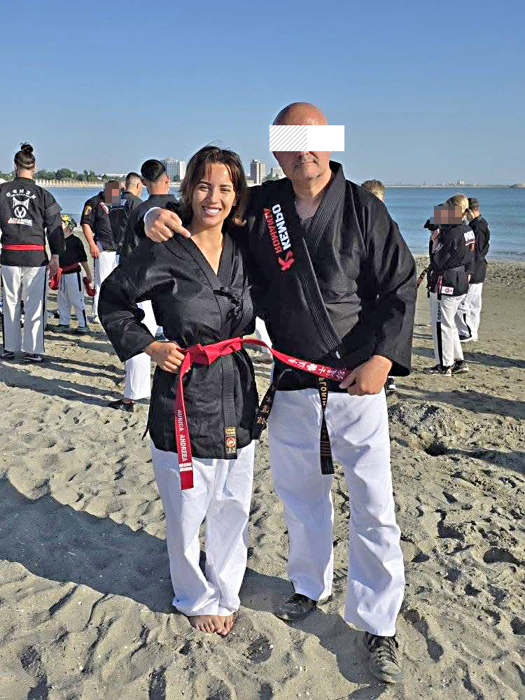 Ispita Andrușca de la Insula Iubirii, înainte de emisiune.