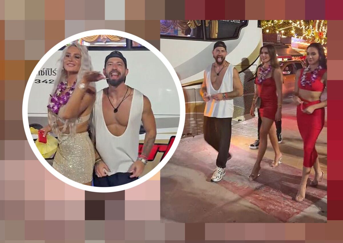 Imagini inedite din Thailanda, de la filmările show-ului ”Insula Iubirii”! Surpriză cu ispitele și concurenții, la urcarea în autocar!