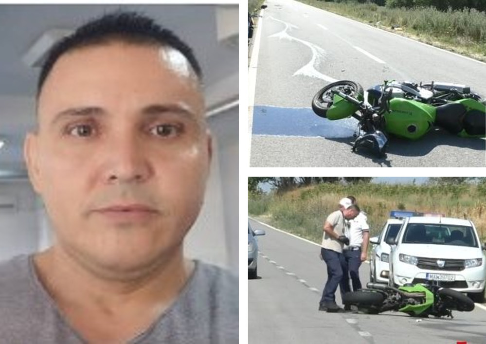 Călin, un polițist de 44 de ani, se zbate între viață și moarte. A încercat să evite un câine și a pierdut controlul motocicletei