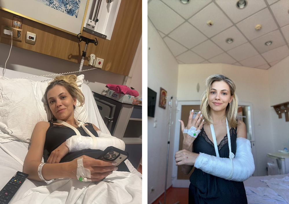 Andreea Ibacka, primele declarații de pe patul de spital după accidentul suferit: ”Am zburat de pe motor la câțiva metri de la impact”