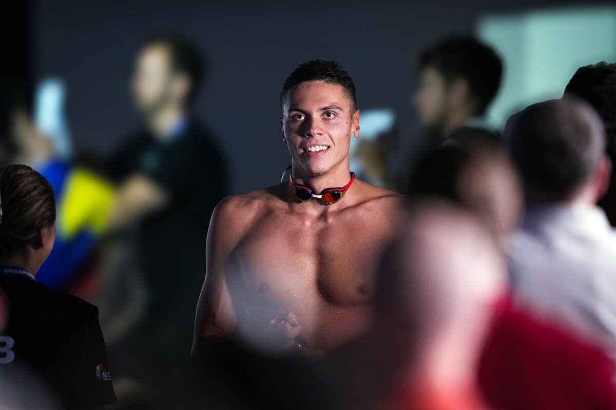 David Popovici osvojil zlato na svetovnem prvenstvu v plavanju