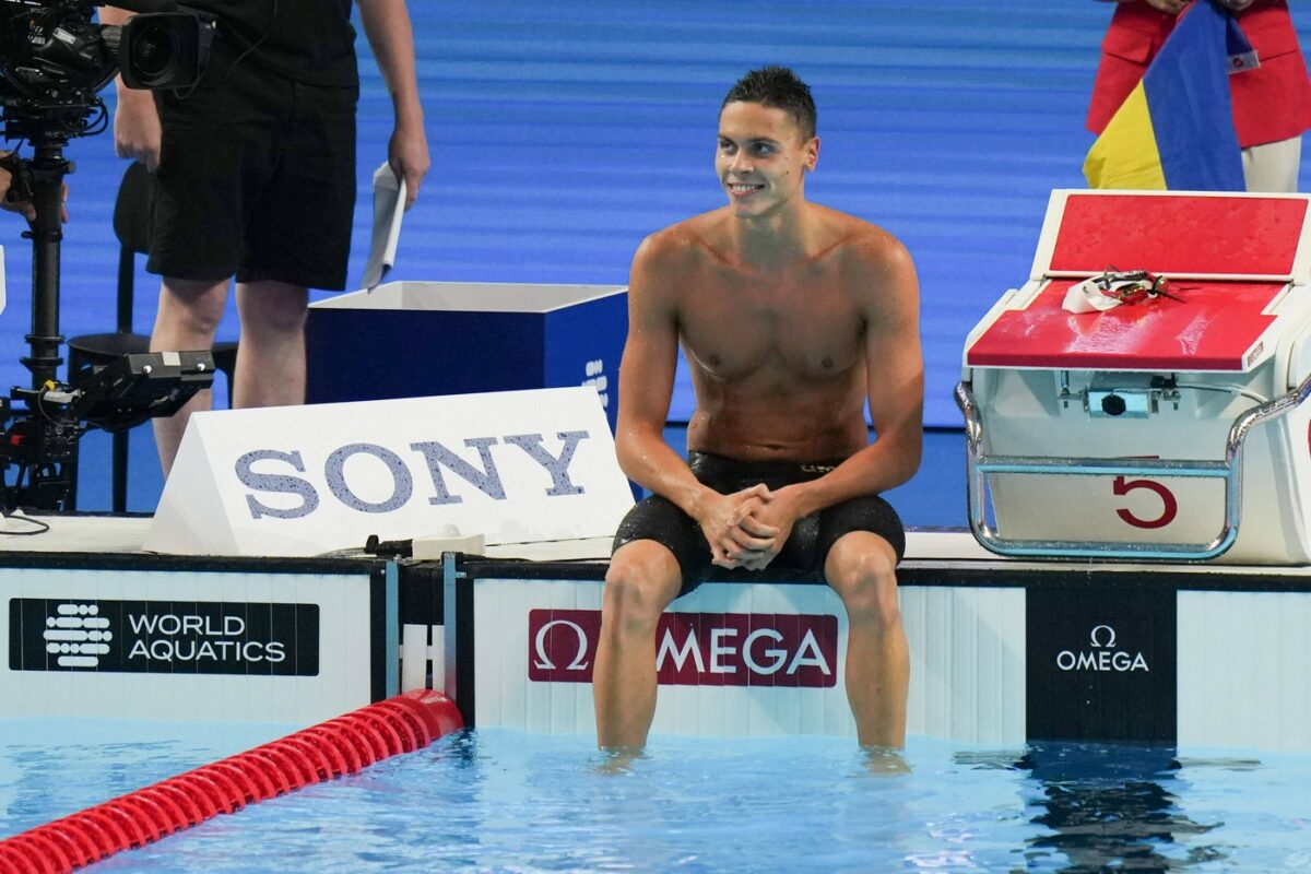 Noua poreclă primită de David Popovici de la americani! Au grăit purul adevăr cu ea