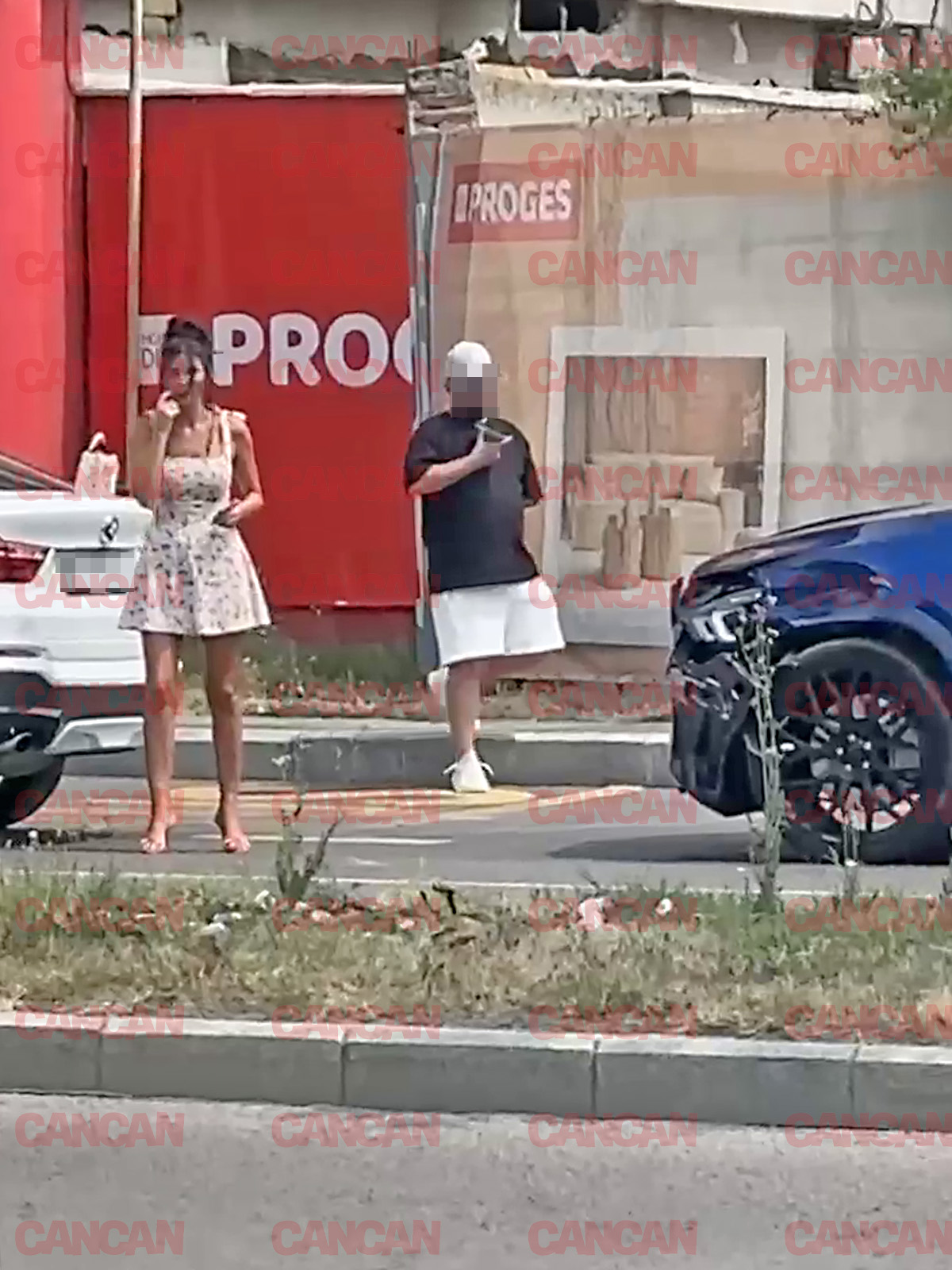 Ramona Olaru a fost implicată într-un accident, în Pipera. 