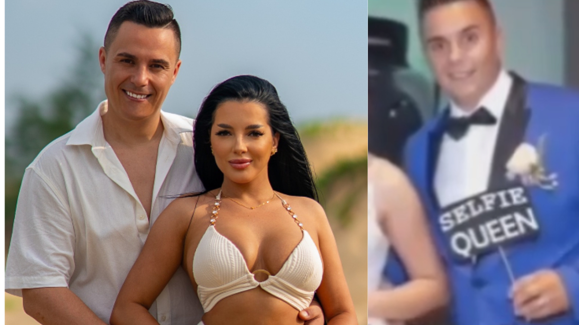 Cum arăta George de la Insula Iubirii în ziua nunții cu fosta soție! Cei doi s-au căsătorit în 2018