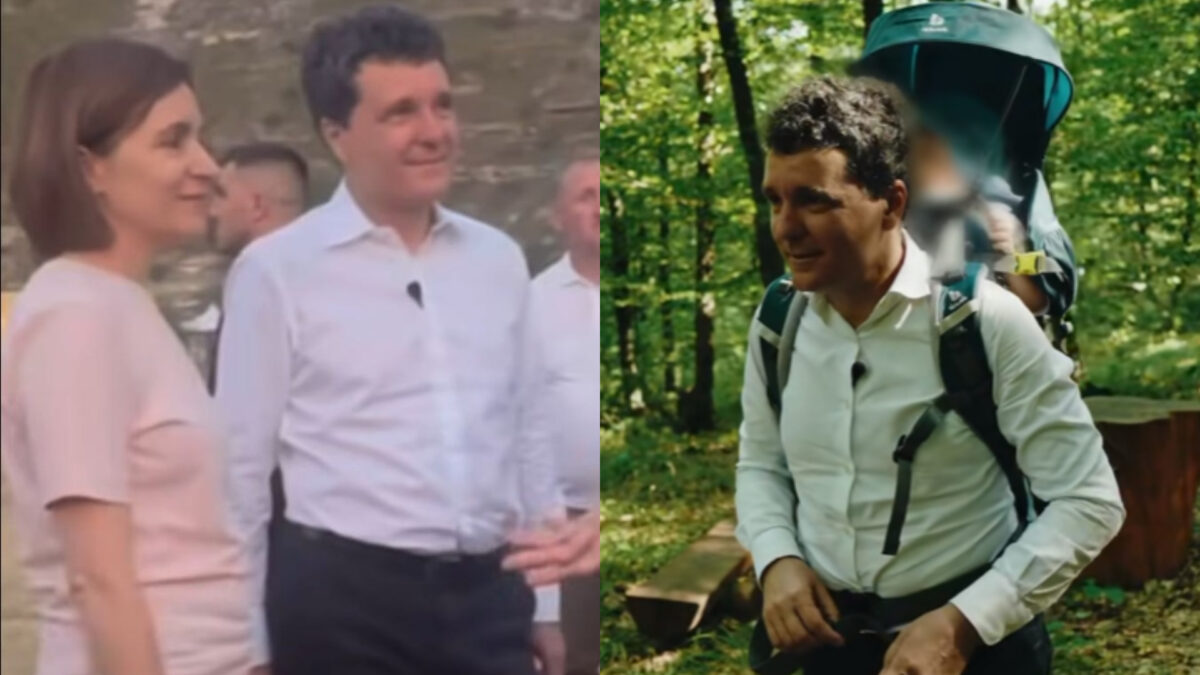 De la concert, direct pe iarba verde! Nicușor Dan și familia lui s-au plimbat în natură și au salutat… lebedele!