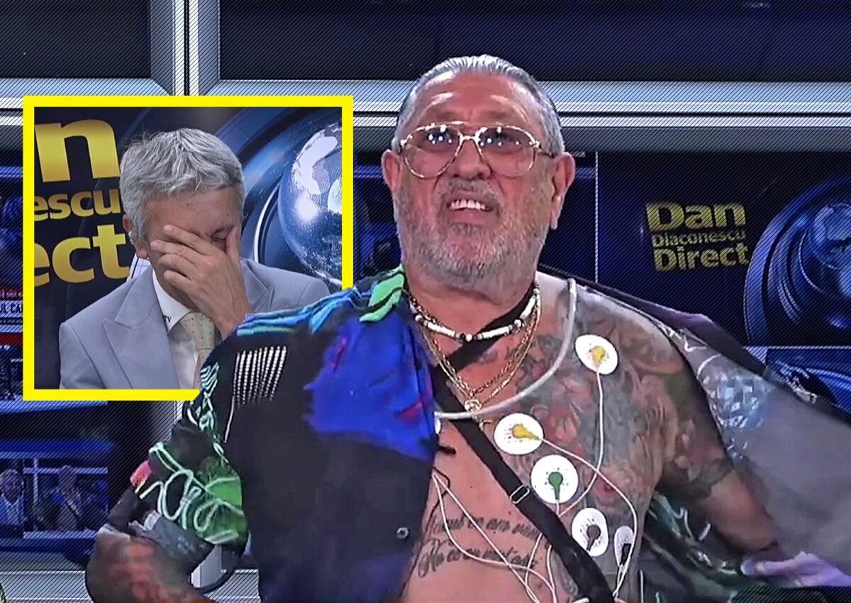 Serghei Mizil s-a dezbrăcat în direct! Reacţia fabuloasă a lui Dan Diaconescu: „Momentul de aur al televiziunii”