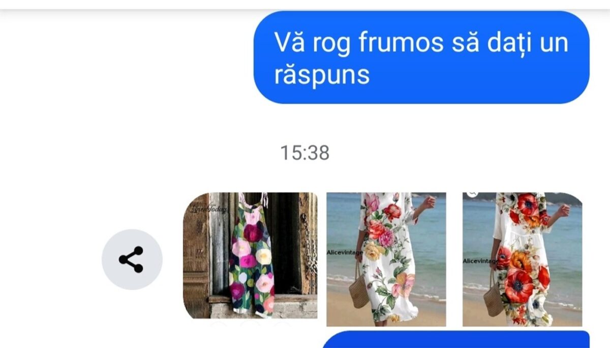 Irina din Cluj-Napoca a comandat 3 rochii de pe un site de îmbrăcăminte. Ireal ce a primit, de fapt