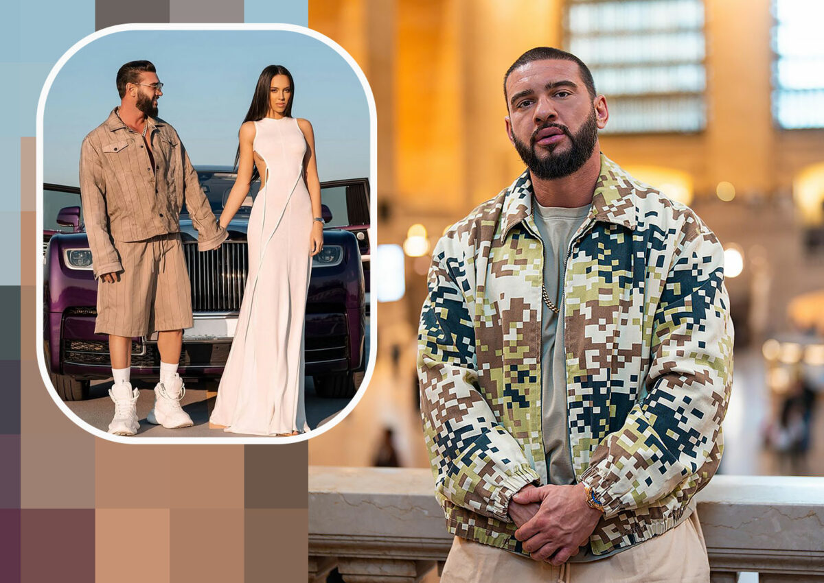 Imagine Stire Primele imagini cu soția lui Dorian Popa în rochie de mireasă. Ema Uta a machiat-o pe Andreea! | 2review.ro