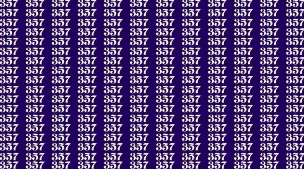Imagine Stire Iluzie optică | Doar cei cu ochi de vultur descoperă numărul 337 în 12 secunde | 2review.ro