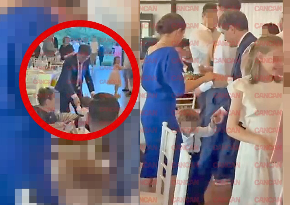 IMAGINI BOMBĂ. Nicușor Dan, show pe ringul de dans la o nuntă, lângă București! Președintele s-a distrat în weekend cu prima doamnă și fiul lor, Antim