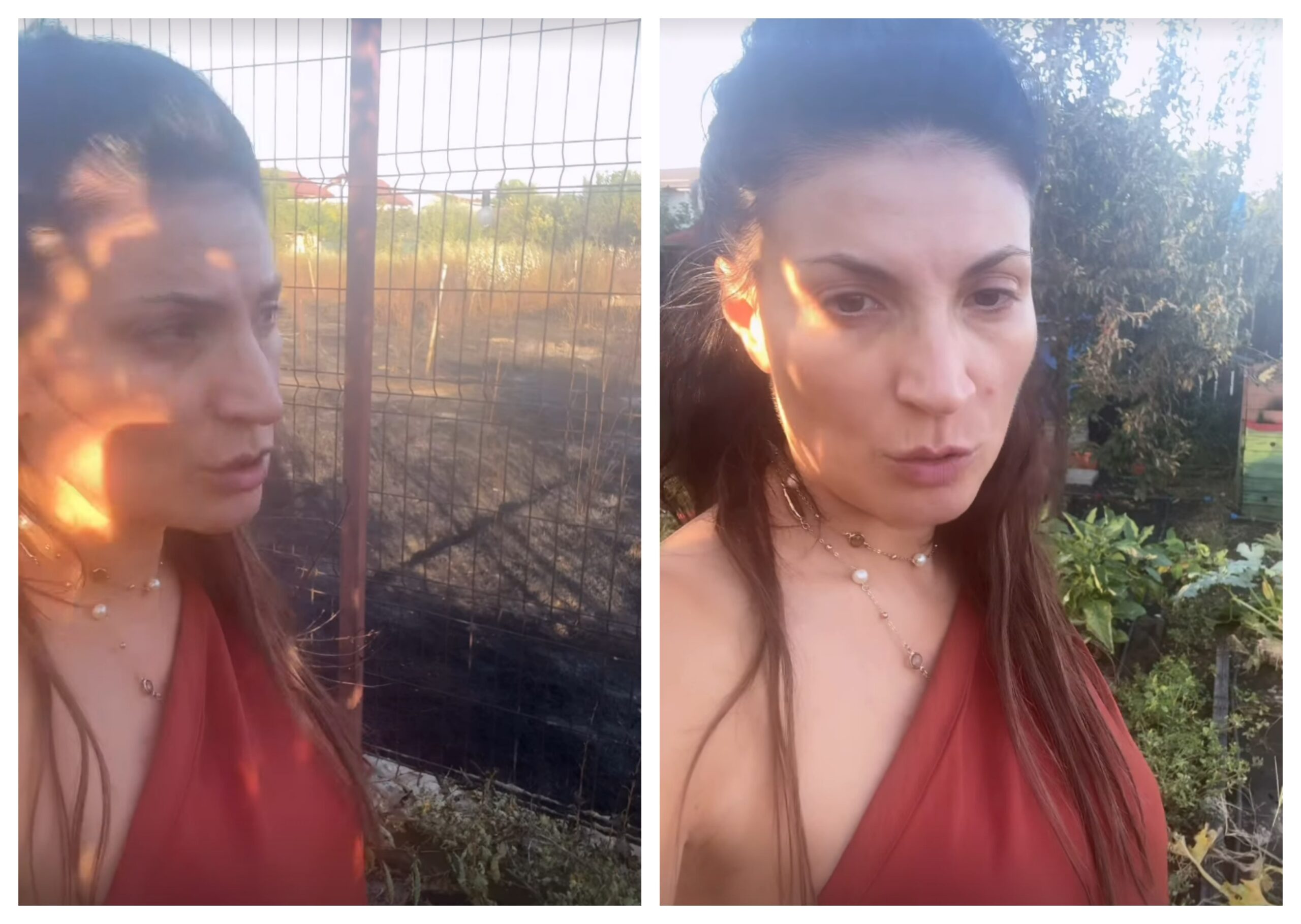 Ioana Ginghină, la un pas să ardă în propria casă! Vecinul ei a dat foc în curte și flăcările au făcut ravagii