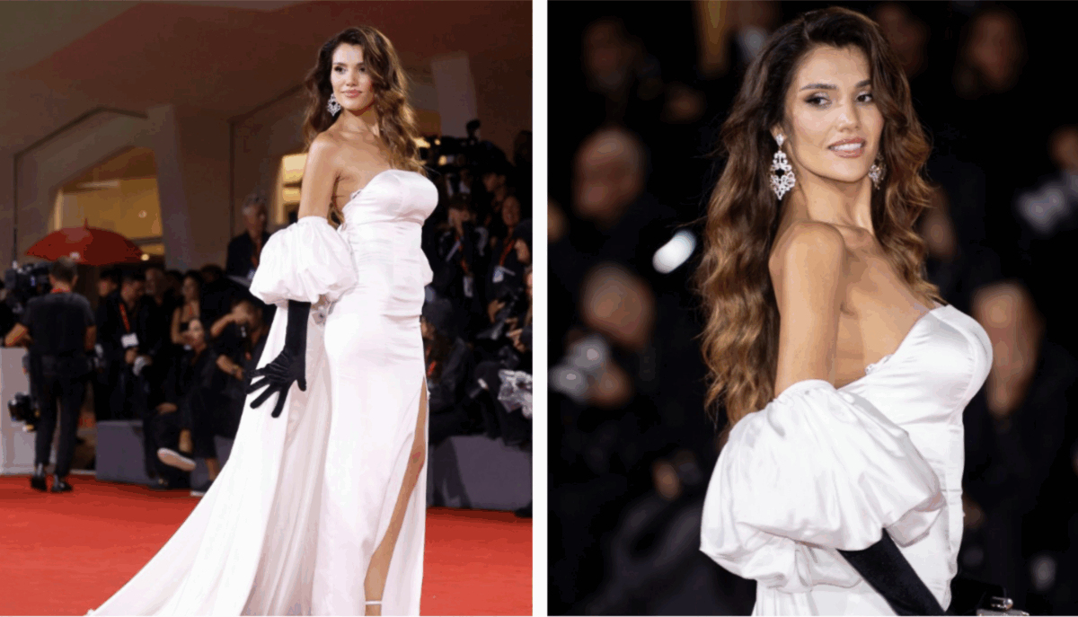 Cine este și cu ce se ocupă Loredana Salanță, tânăra care a atras toate privirile la Festivalul de Film de la Veneția