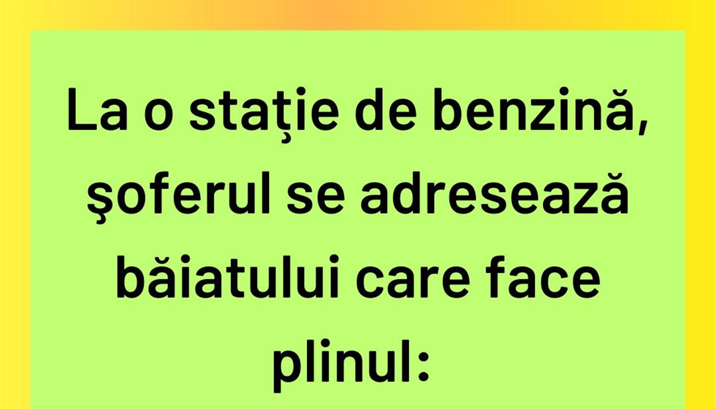 BANCUL ZILEI | “Verifică și cauciucurile!”