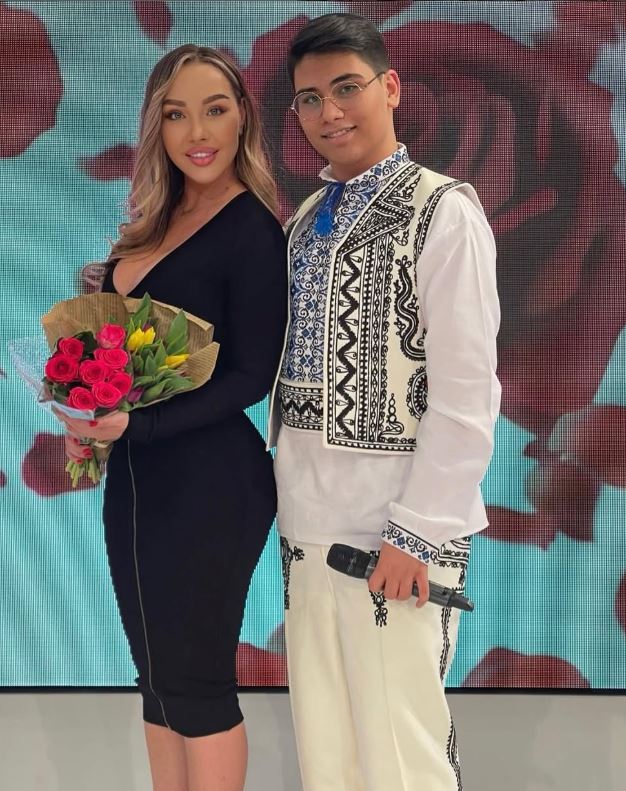 Raluca Podea și fiul ei, David, au fost prezenți la o nuntă în Dublin