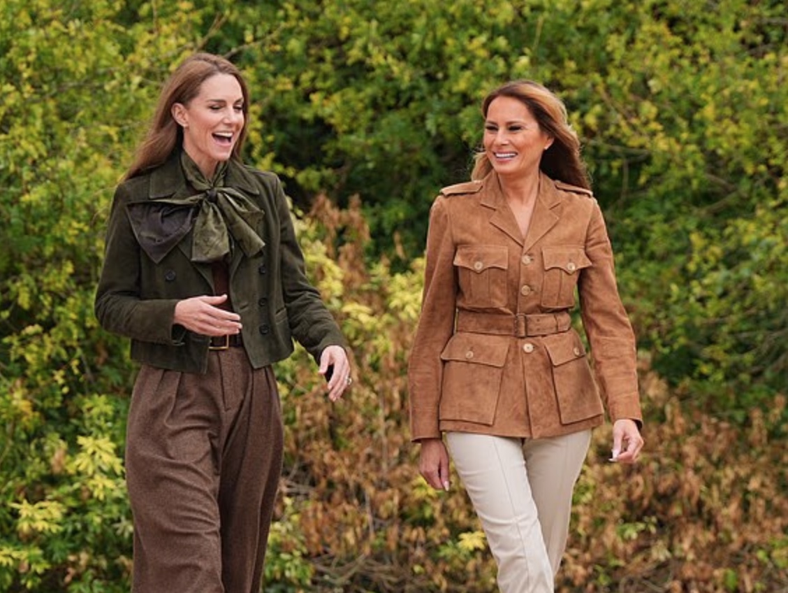 Imagine Stire Ce poreclă a primit Melania Trump de la „Squirrels”. Kate Middleton a fost prezentă la momentul viral | 2review.ro