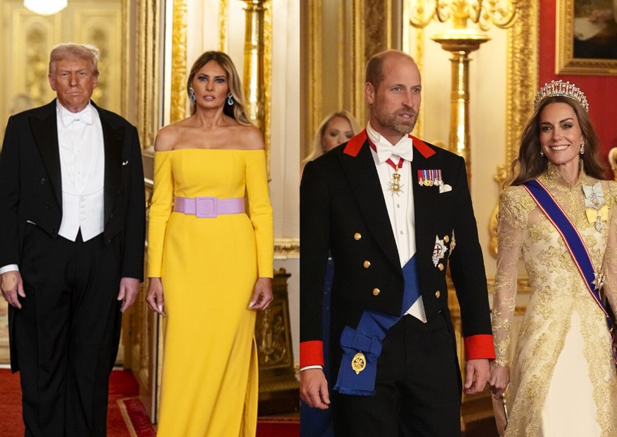 Melania Trump vs Kate Middleton, la dineul anului! Prima Doamnă a comis-o, Prințesa a impresionat: toți s-au gândit la Diana