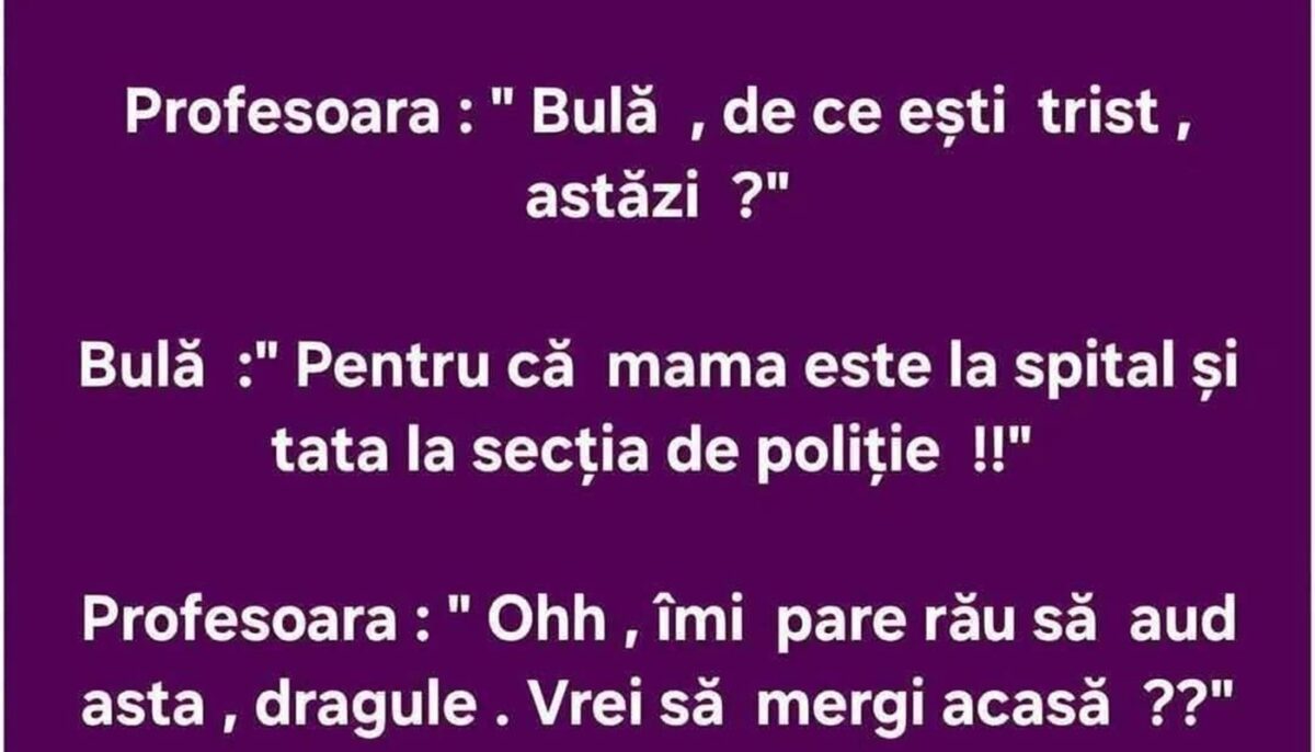 Imagine Stire BANC | „Bulă, de ce ești așa trist astăzi?” | 2review.ro