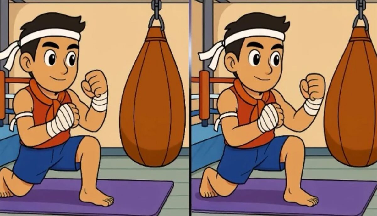 Imagine Stire Test de perspicacitate | Identificați toate cele 3 diferențe între cei doi sportivi din cele două imagini | 2review.ro