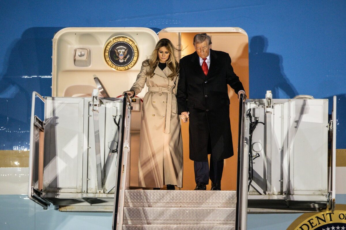 Avionul lui Donald Trump, implicat într-un incident în zbor. Alerta emisă de controlorii de trafic