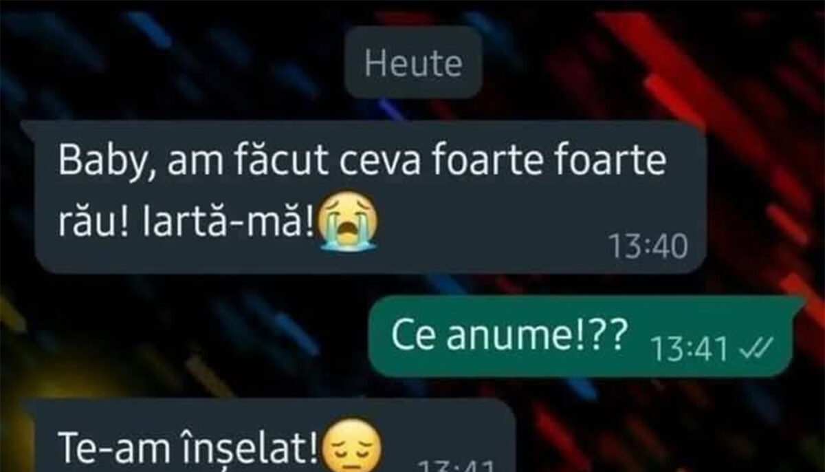 Imagine Stire BANC | „Baby, am făcut ceva foarte rău. Iartă-mă!” | 2review.ro