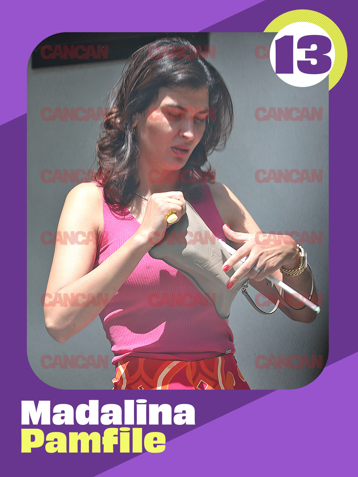 Mădălina Pamfile a atras priviri și nemachiată