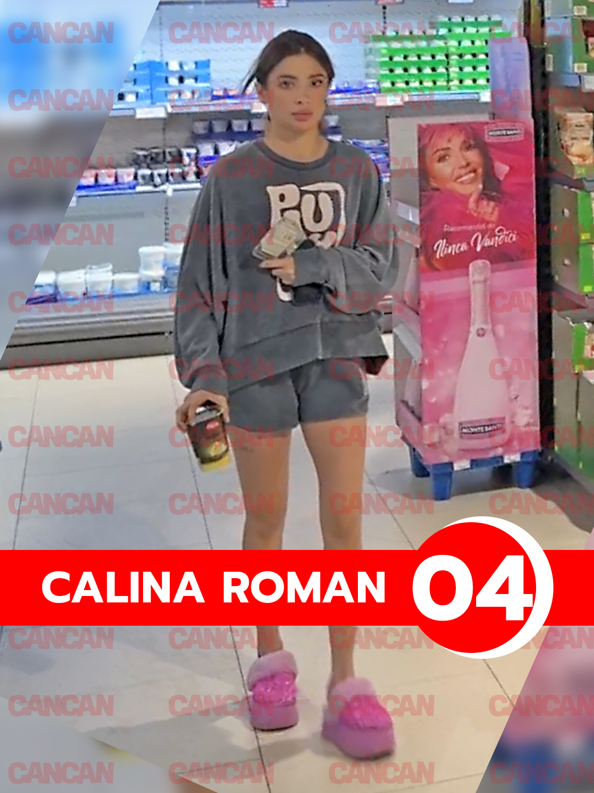 Calina Roman nu mai face fițe și cumpără de la un magazin foarte accesibil