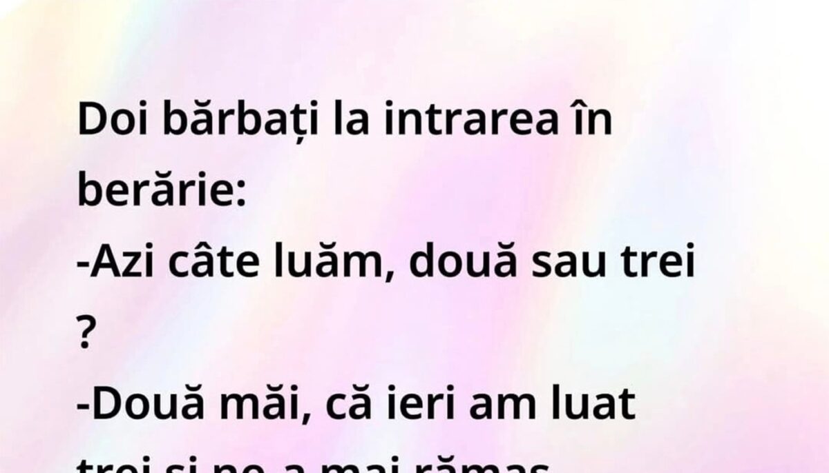 BANCUL ZILEI | Calcule bahice la intrarea în berărie
