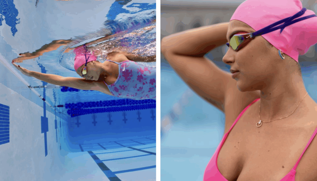 Imagine Stire Ce s-a întâmplat cu înotătoarea Andreea, colegă cu David Popovici. Este celebră în SUA, nu în România! | 2review.ro