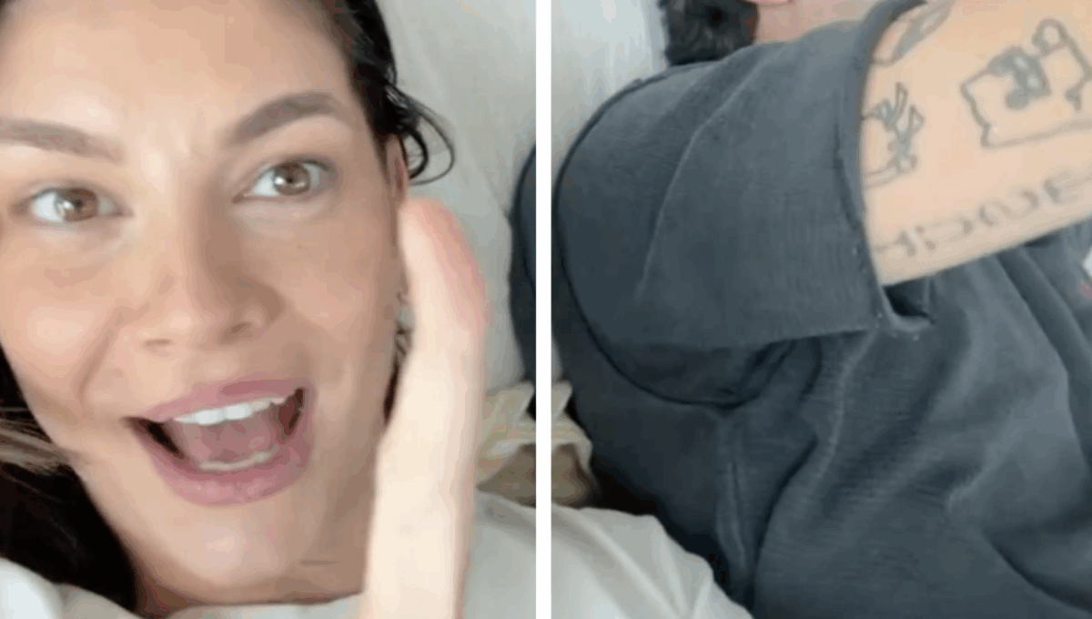 Laura Giurcanu iubește din nou? Cum s-a filmat fostul model și ce element bizar a apărut în cadru