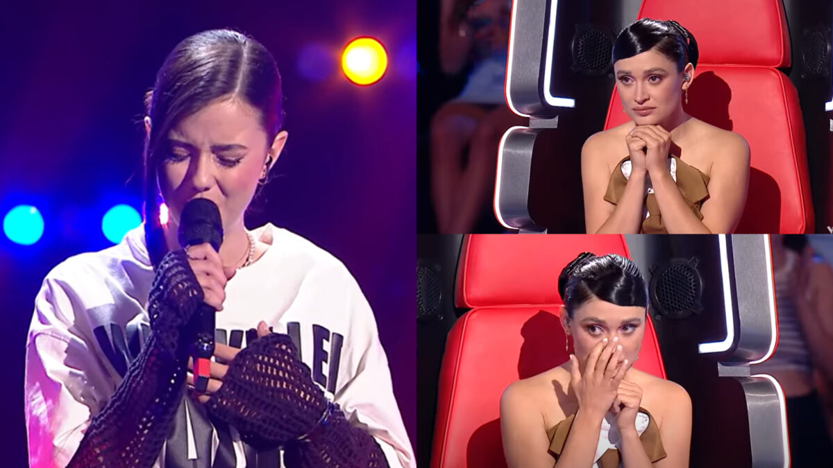 Imagine Stire Cine este Angelina Pavel, concurenta de la Vocea României 2025 care a făcut-o pe Irina Rimes să plângă | 2review.ro