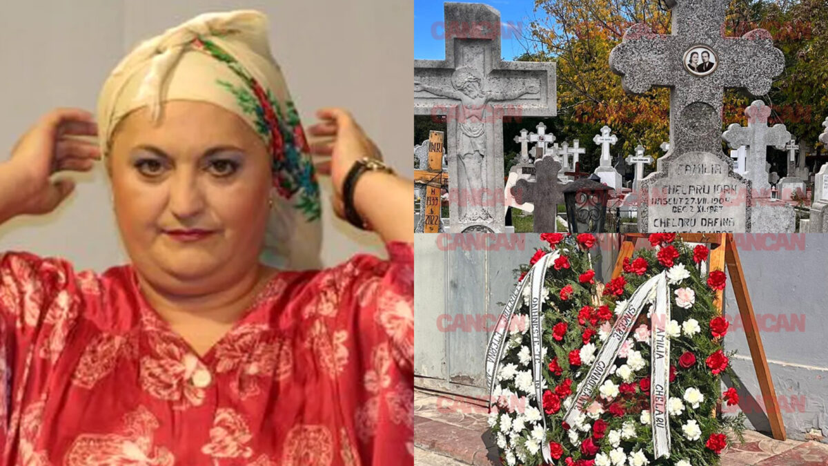 Cum arată locul de veci al Marinelei Chelaru. Actrița va fi înmormântată alături de părinții ei