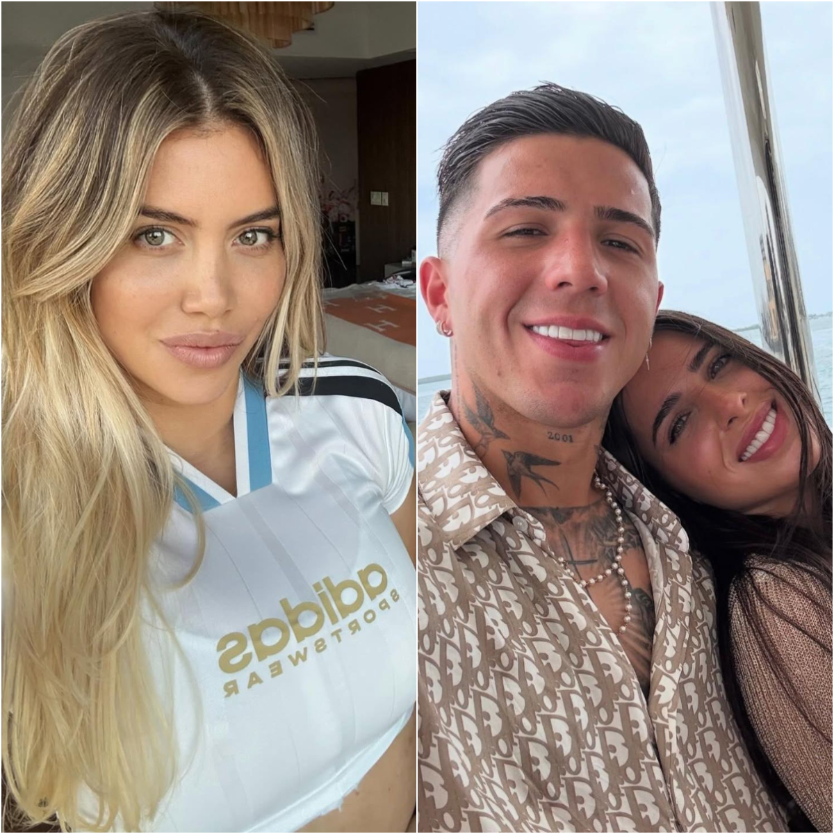 Mega scandal amoros! Cum a vrut Wanda Nara să agațe un fotbalist celebru căsătorit! Culmea, îi cunoștea soția