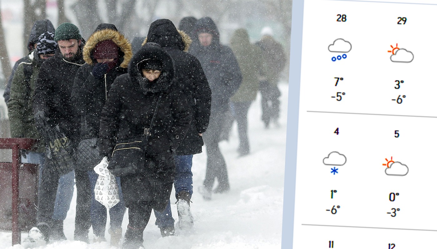 Prima prognoză meteo Accuweather pentru iarna asta. Cum va fi vremea în București în decembrie 2025 și în ianuarie 2026