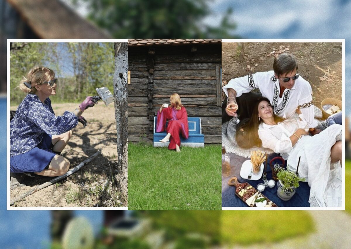 Imagine Stire TOP vedete care au spus adio orașului și își trăiesc viața pe ulița satului! Au schimbat haosul din Capitală cu liniștea de la țară | 2review.ro