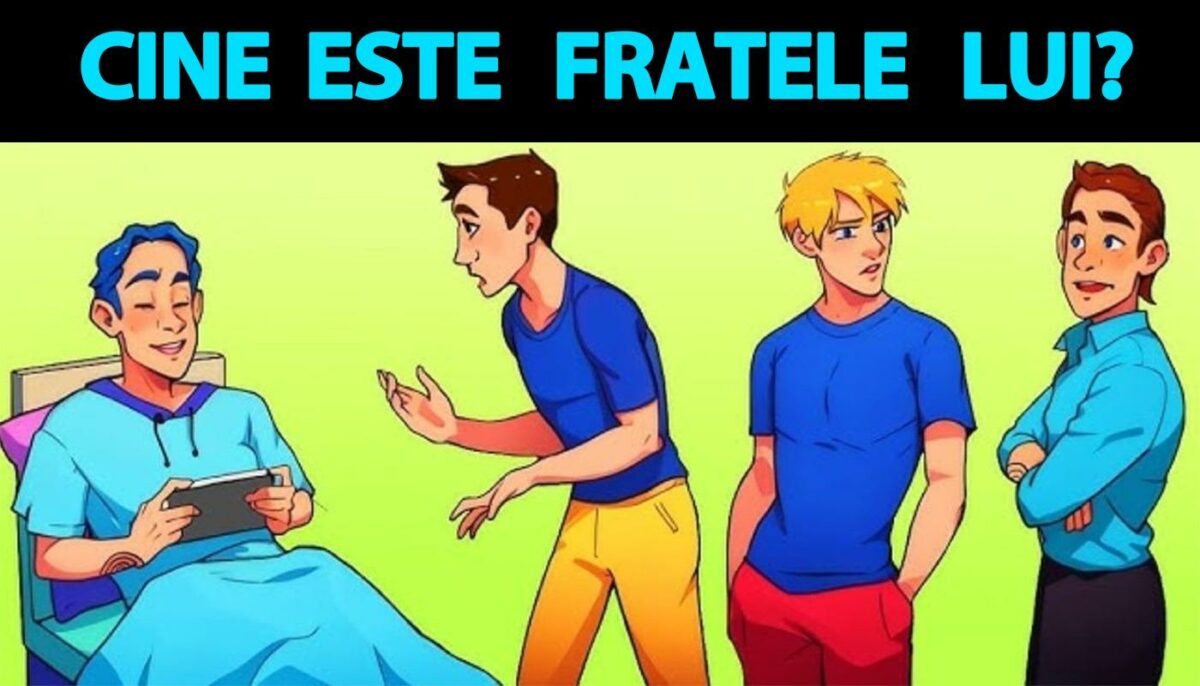 Imagine Stire Test de inteligență | Unul dintre acești 3 bărbați este fratele pacientului din imagine. Care? | 2review.ro