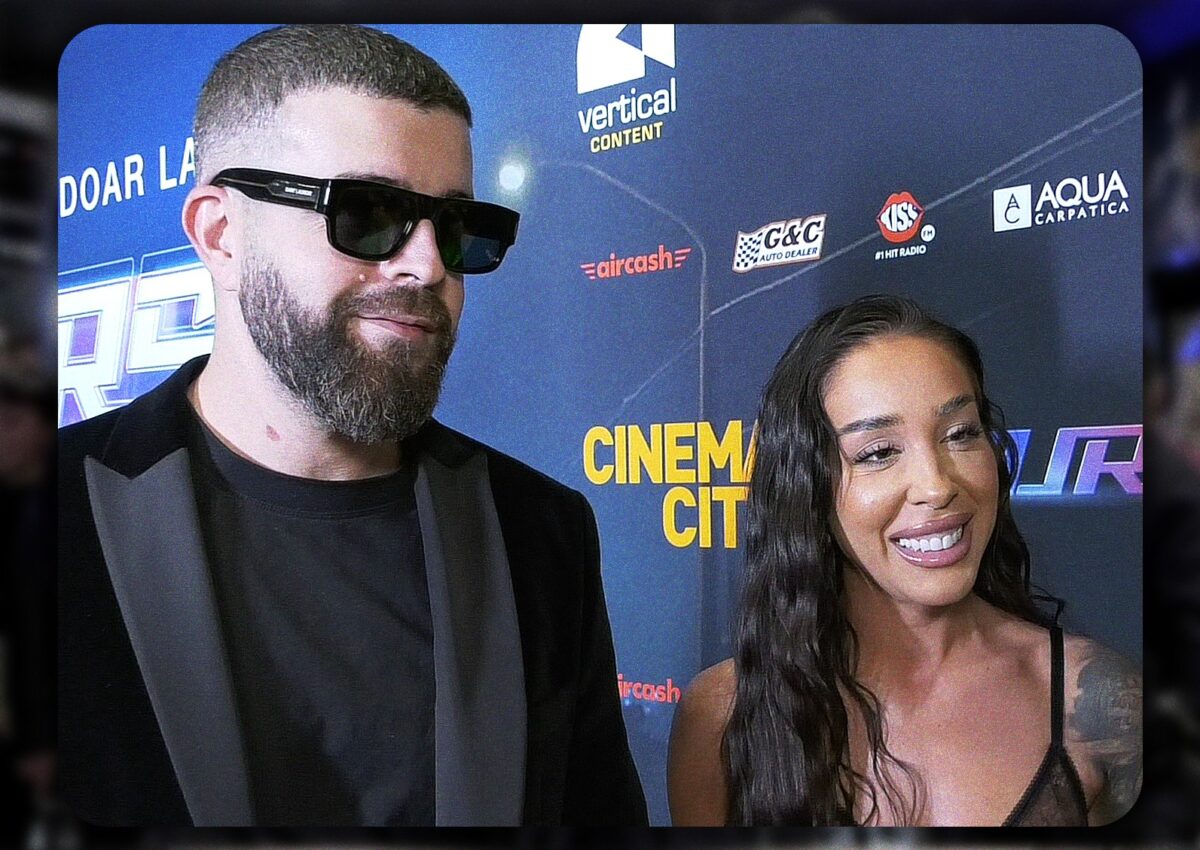 Ștefania, debut cu scântei în filmul „Cursa”! S-a sărutat cu doi actori, dar „libelula” rămâne tot a lui Speak! „Mi-a plăcut enorm experiența”