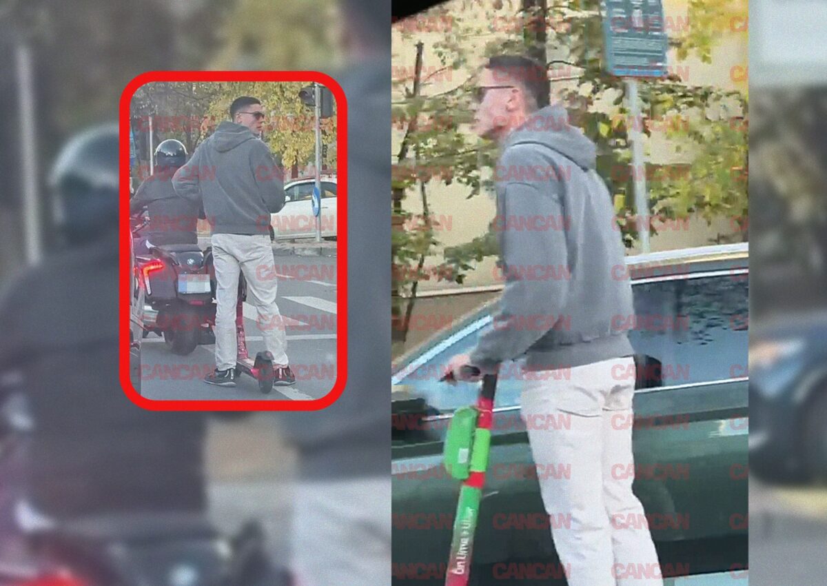 David Popovici a fentat aglomerația din Capitală cu trotineta. Mașinile puternice și gălăgioase nu îl mai impresionează deloc!