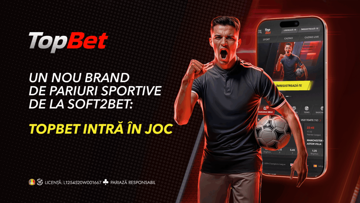 Imagine Stire (P) TopBet intră în joc: Noul brand de pariuri sportive marca Soft2Bet din România | 2review.ro