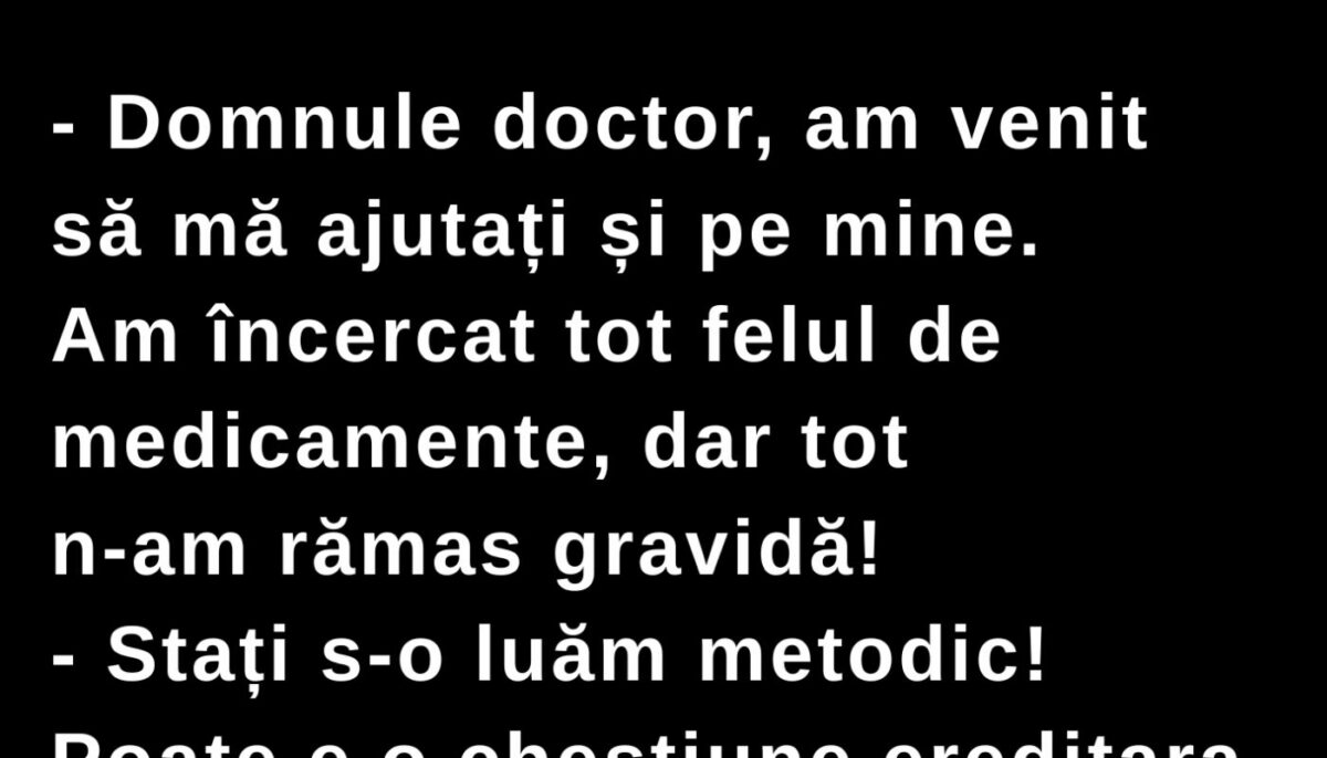 Imagine Stire BANCUL ZILEI | „Am încercat tot felul de medicamente, dar tot n-am rămas gravidă!” | 2review.ro