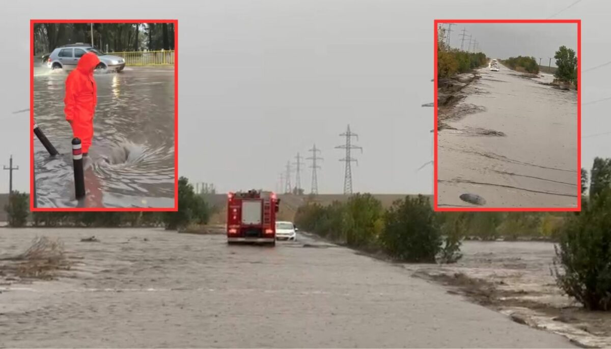 Imaginile devastatoare ale ciclonului Barbara! A făcut prăpăd în România: șosele transformate în lacuri, zeci de copaci căzuți