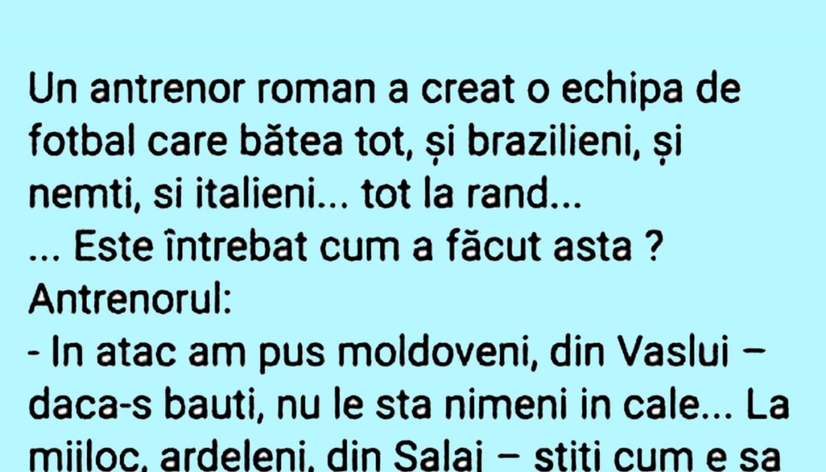 Imagine Stire BANC | Echipa invincibilă de fotbal | 2review.ro